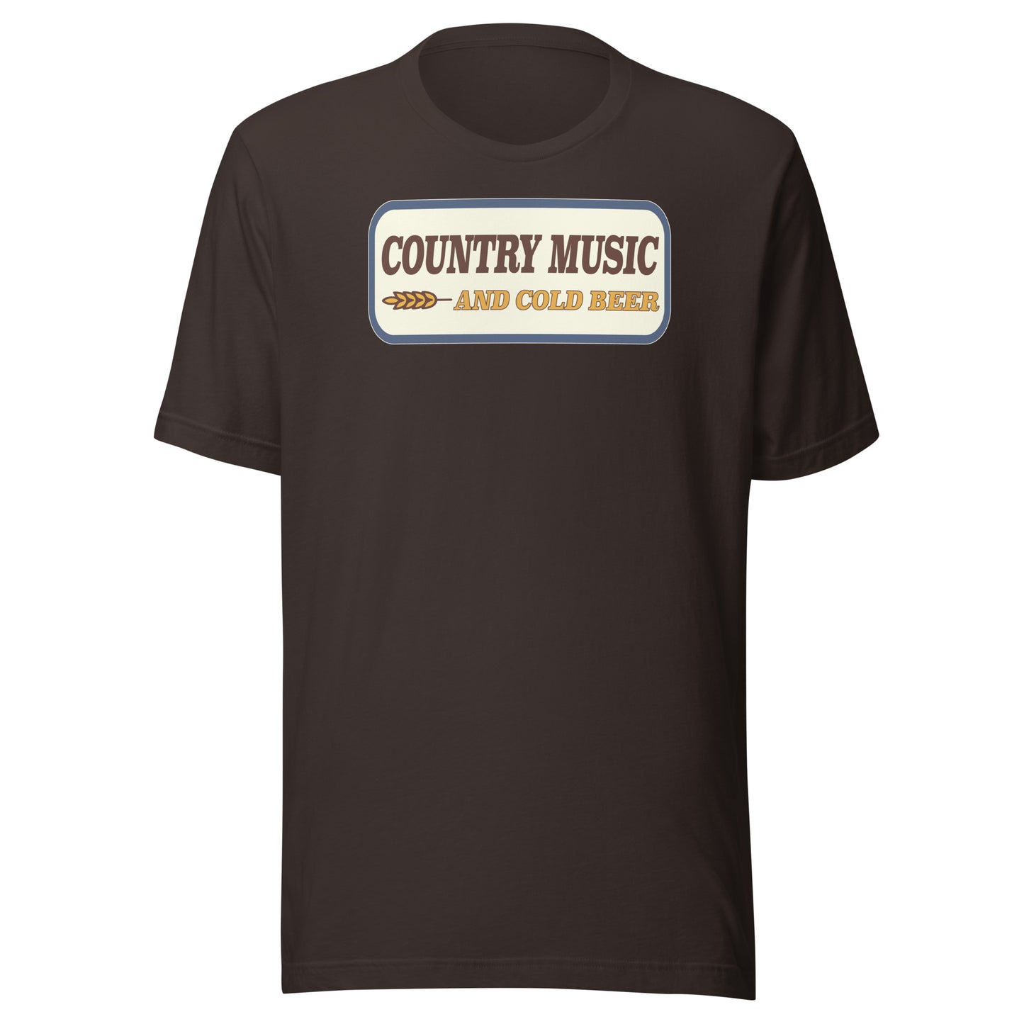 T-Shirt - Country & Cold Beer
